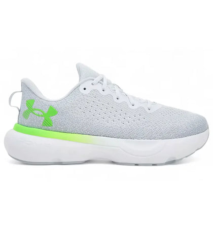 Under Armour Infinite Distant Grey Halo Grey Hyper Green - authentic Under Armour sneakers