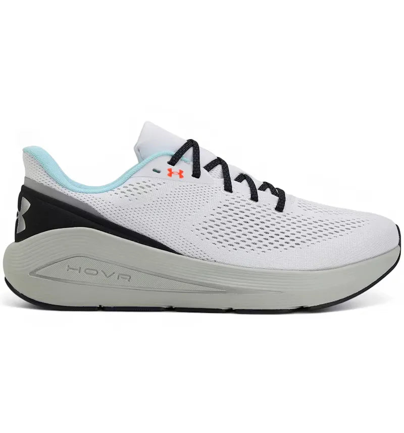 Under Armour Sonic 7 White Hydro Green Metallic Silver - vue 360