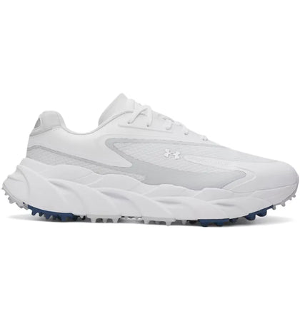 Under Armour UA Halo Hybrid Spikeless White Metallic Silver - authentic Under Armour sneakers