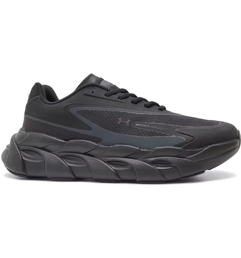 Under Armour UA Halo Runner Triple Black - vue 360