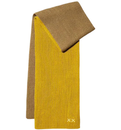 Uniqlo x KAWS Heat Tech Knitted Scarf Yellow - authentic Uniqlo product
