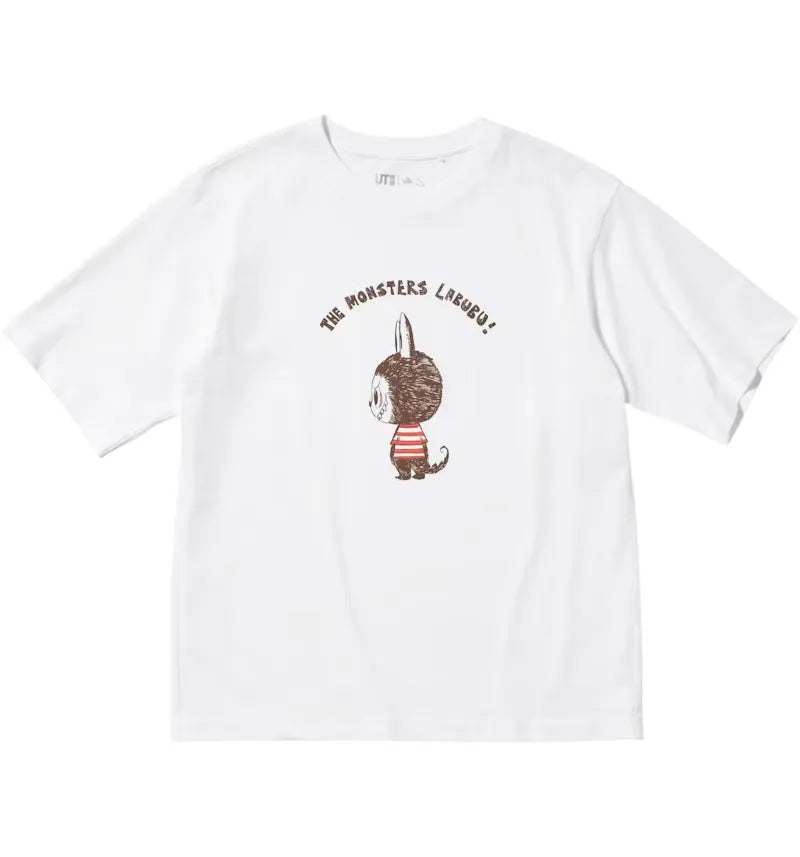 Uniqlo x POP MART UT Graphic 485520 US Exclusive T-shirt White - vue 360