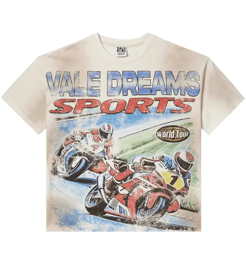 Vale Forever Motocroxxx Tee Cream - vue 360