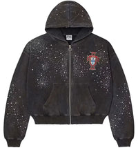 Vale Forever Pluto Cluster Zip Up Hoodie Black