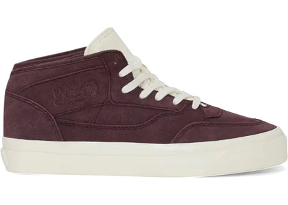 Vans Half Cab JJJJound Burgundy White - authentic Vans sneakers