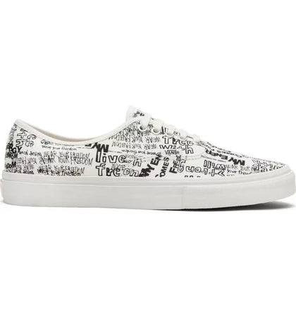 Vans Authentic Comme des Garcons White (Japan) - authentic Vans sneakers