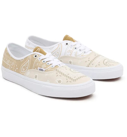 Vans Authentic Peace Paisley Peace True White - authentic Vans sneakers