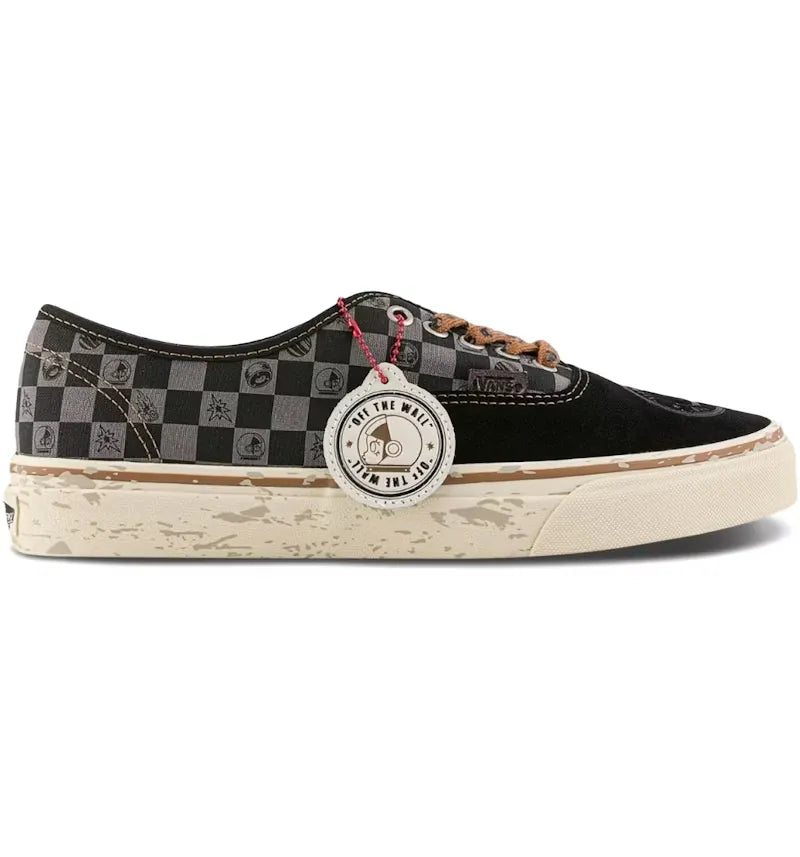 Vans Authentic Pop Mart Space Molly Black Brown - vue 360