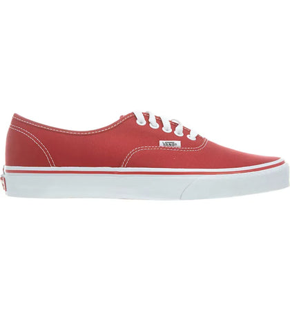 Vans Authentic Slim Red - authentic Vans sneakers