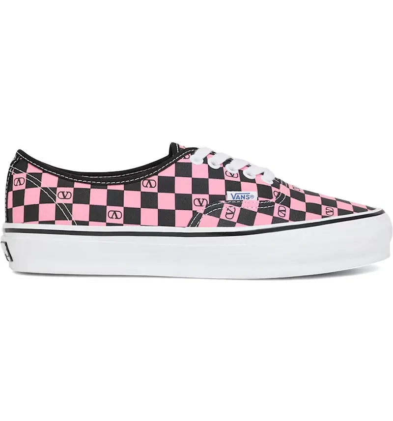 Vans Authentic Valentino Garavani Checkerboard Pink - vue 360
