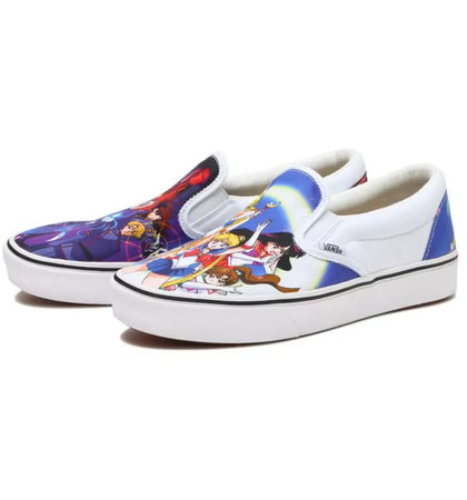 Vans Classic Slip-On Comfy Cush Pretty Guardian Sailor Moon - authentic Vans sneakers