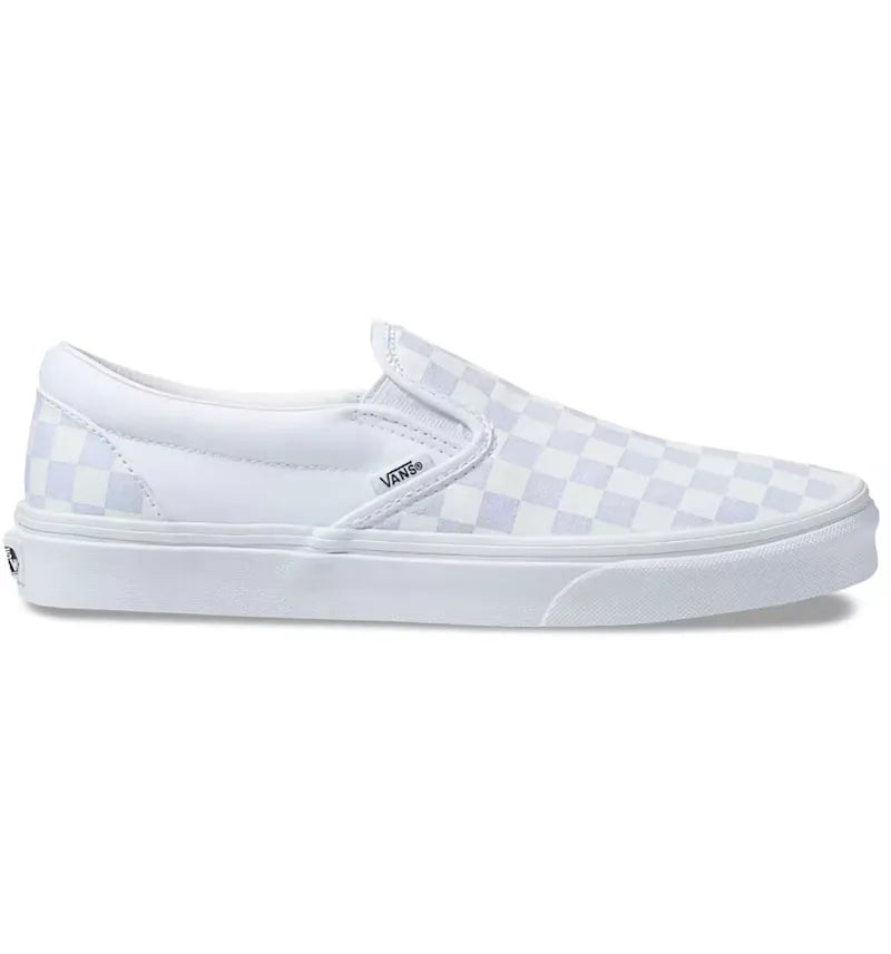 Vans Classic Slip-On White Checkerboard - vue 360