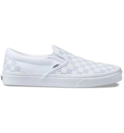 Vans Classic Slip-On White Checkerboard - authentic Vans sneakers
