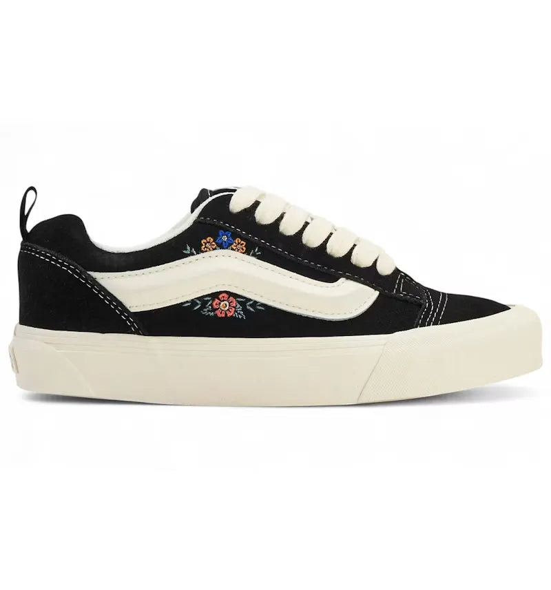 Vans Knu Skool Black Floral - vue 360