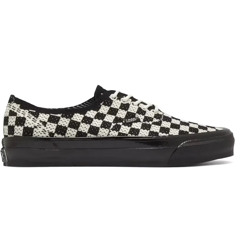 Vans LX Authentic 44 EK Punk Check Black Marshmallow - vue 360