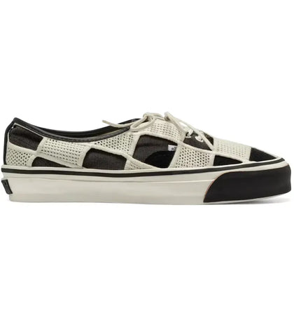 Vans LX Authentic 44 Shell Knit Black Egret - authentic Vans sneakers