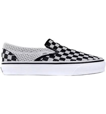 Vans LX Classic Slip-On 98 EK Checkerboard Black Marshmallow - authentic Vans sneakers