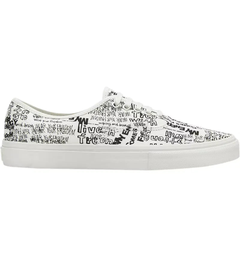 Vans OG Authentic Comme Des Garcons Graffiti - vue 360
