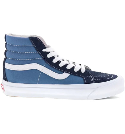 Vans OG Sk8-Hi LX Navy - authentic Vans sneakers