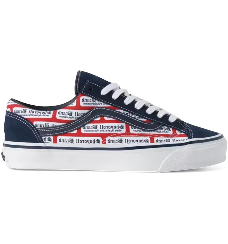 Vans Old Skool 36 Shoyroll Blue Red - vue 360