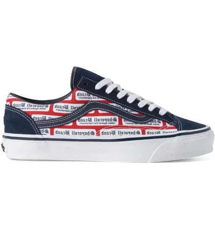 Vans Old Skool 36 Shoyroll Blue Red - authentic Vans sneakers