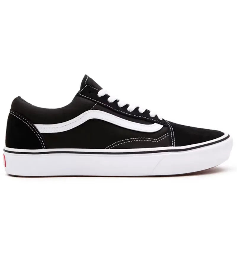Vans Old Skool Comfy Cush Black White - vue 360