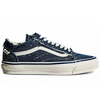 Vans Old Skool LX INVINCIBLE Off the Rhyme Frayed Denim - authentic Vans sneakers