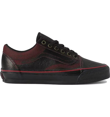 Vans Old Skool Premium Tania Cruz Dark Red Rub-Away - authentic Vans sneakers