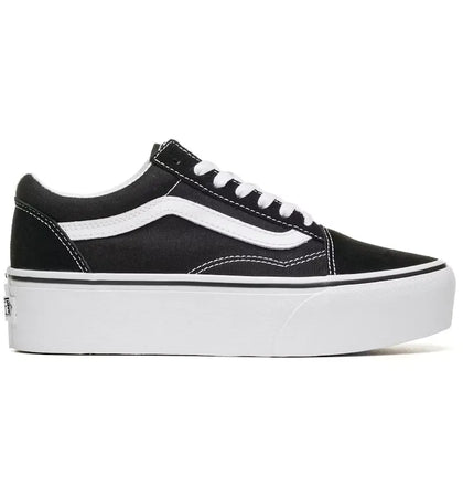Vans Old Skool Stackform Black White - authentic Vans sneakers