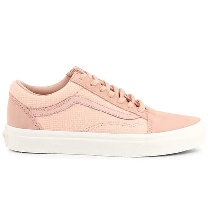 Vans Old Skool Woven Check Pink - authentic Vans sneakers