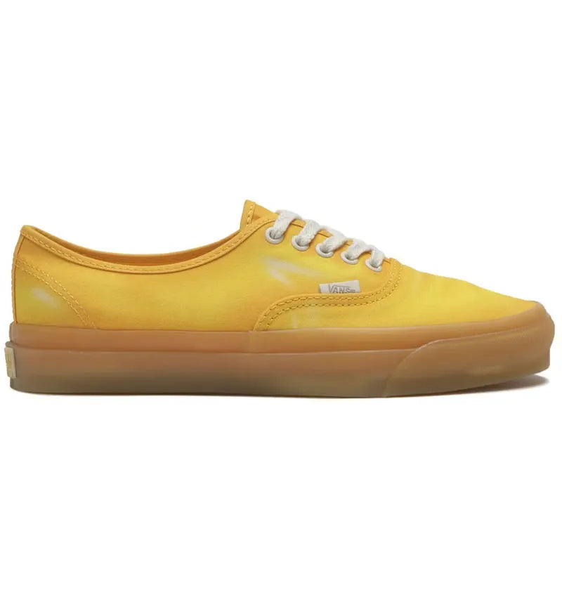 Vans Premium Authentic 44 Utility Wash Sunny Yellow - vue 360