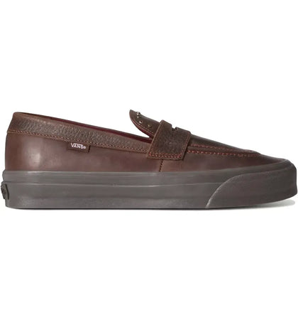 Vans Premium Loafer Hardware Brown - authentic Vans sneakers