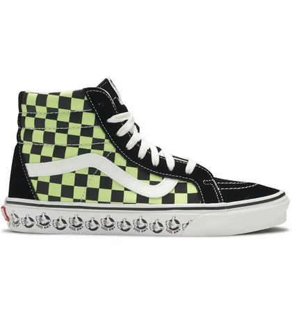 Vans Sk8-Hi BMX Black Sharp Green - authentic Vans sneakers