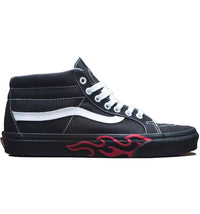 Vans SK8-Hi Mid Black Flames