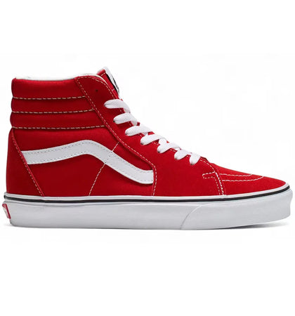 Vans Sk8-Hi Racing Red White - authentic Vans sneakers