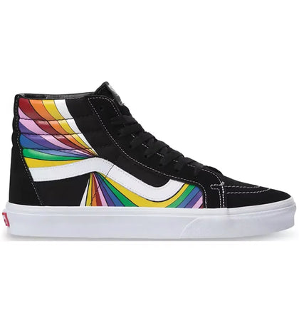 Vans Sk8-Hi Refract Pack Black White - authentic Vans sneakers