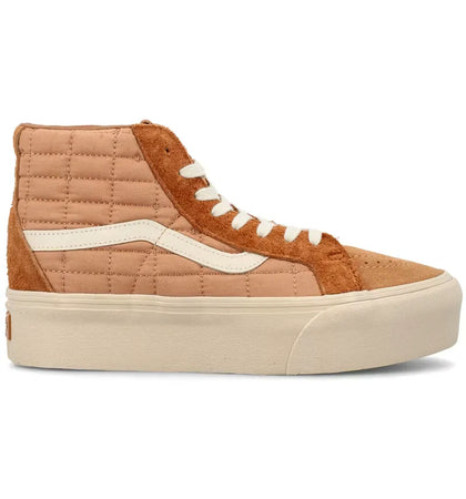Vans Vault Sk8-Hi Reissue Platform LX Joe Freshgoods Chocolate Valley Resort Camel - authentic Vans sneakers