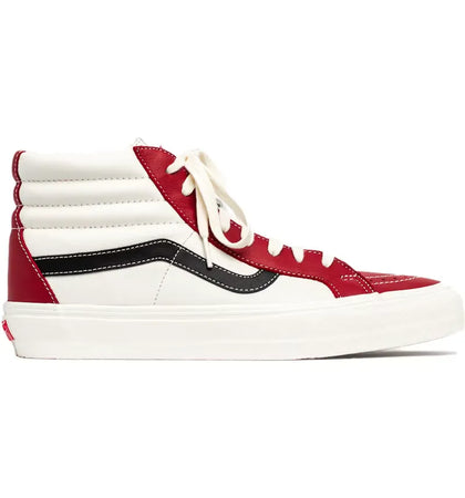 Vans Sk8-Hi Reissue VLT LX Chili Pepper Marshmallow - authentic Vans sneakers