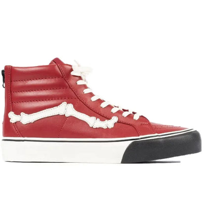 Vans Sk8-Hi Reissue Zip Blends Bones Chili Pepper - authentic Vans sneakers