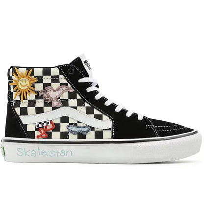 Vans Sk8-Hi Skateistan Checkerboard - authentic Vans sneakers