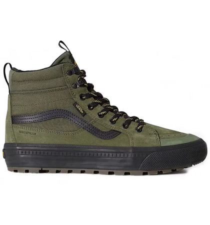 Vans Sk8-Hi Waterproof Green Black - authentic Vans sneakers