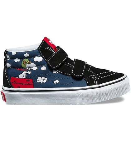Vans Sk8-Mid Peanuts Flying Ace (TD) - authentic Vans sneakers