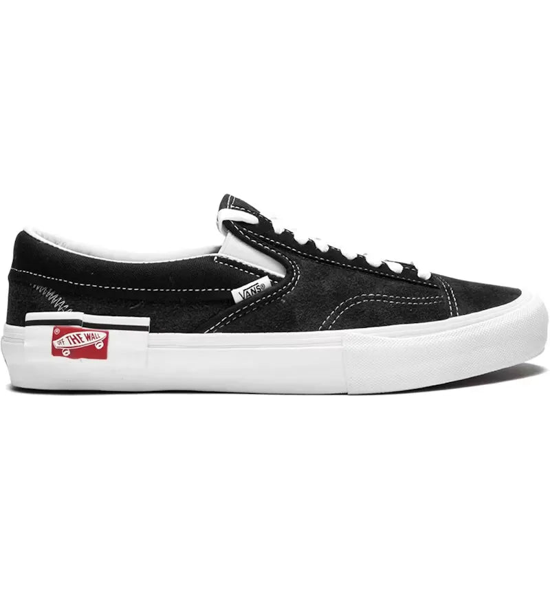 Vans Slip-On Cap LX Black White - vue 360