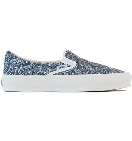 Vans Slip-On Kith 10th Anniversary Paisley Gibralter Sea - authentic Vans sneakers