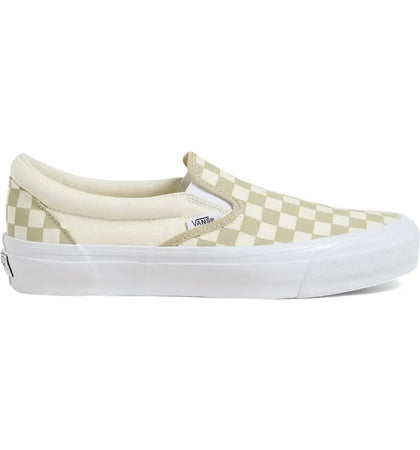 Vans Slip-On Reissue 98 LX Checkerboard Eucalyptus - authentic Vans sneakers