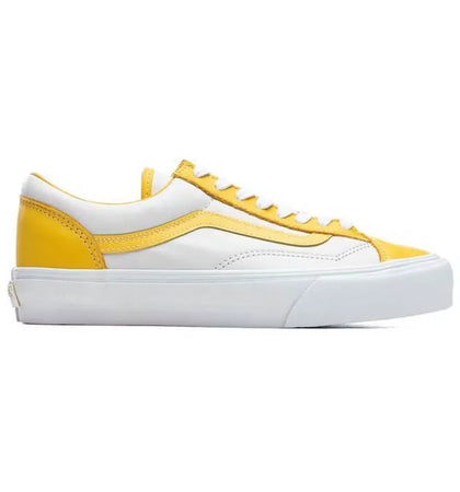 Vans Style 36 VLT LX White Freesia Yellow - authentic Vans sneakers