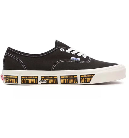 Vans UA Authentic 44 DX Anaheim Factory Vanity Plate Black - authentic Vans sneakers