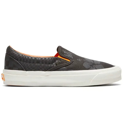 Vans Vault Classic Slip-On LX Porter Black Checkerboard - authentic Vans sneakers
