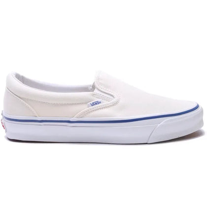 Vans Vault OG Classic Slip-On LX Canvas Classic White Blue - authentic Vans sneakers