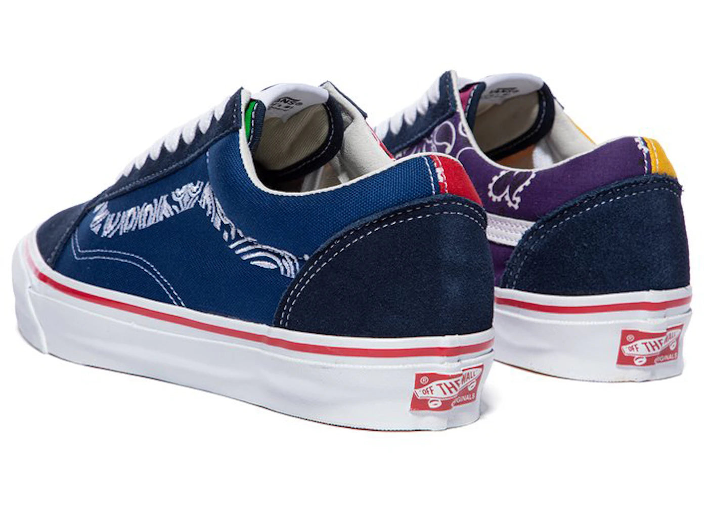 Vans Vault OG Old Skool LX Bedwin & the Heartbreakers Multi-Color Bandana - vue secondaire B